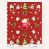 Weihnachts-Kochbuch Notizblock (Vorderseite)