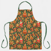 Weihnachts-Kochgeschenk-Feiertage-Artikel auf der  Schürze (Vorderseite)