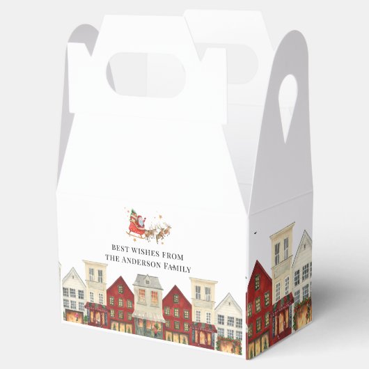 Weihnachts-Kochgeschenk Gefallen Box Geschenkschachtel (Geöffnet)