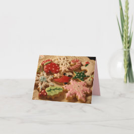 Weihnachts-Kochkarte Feiertagskarte