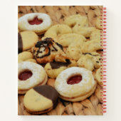 Weihnachts-Kochrezepte Notizblock (Rückseite)