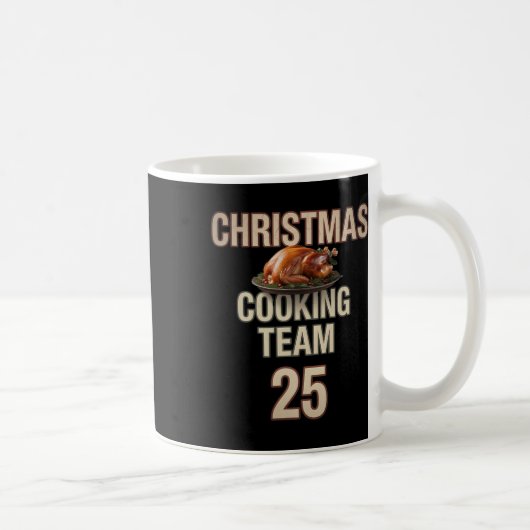 Weihnachts-Kochteam - Feiertags-Weihnachtsmann Kaffeetasse (Rechts)