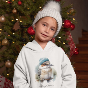 Weihnachts-Kookaburra, anpassbar Hoodie