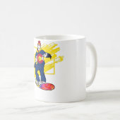 Weihnachts Kostüm Schnee Winter Ding Tanz Sant Kaffeetasse (VorderseiteRechts)