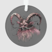 Weihnachts-Krampus Ornament (Rückseite)
