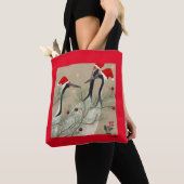 Weihnachts-Krane Tasche (Von Nahem)