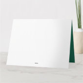 Weihnachts-Krankenpflege Crew Weihnachtsmannmütze  Karte (Rückseite)