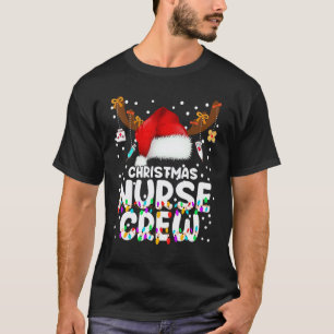 Weihnachts-Krankenschwester-Crew Frohe Weihnachten T-Shirt