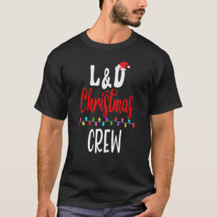 Weihnachts-Krankenschwester-Crew Matching ER Krank T-Shirt