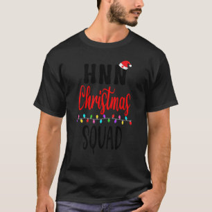 Weihnachts-Krankenschwester-Crew Matching Notaufna T-Shirt