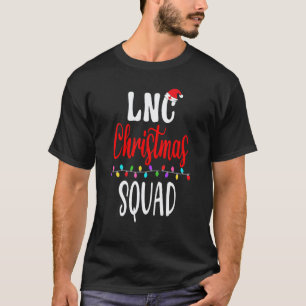 Weihnachts-Krankenschwester-Crew Matching Notaufna T-Shirt