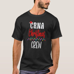 Weihnachts-Krankenschwester-Crew passende Notaufna T-Shirt