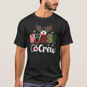 Weihnachts-Krankenschwester-Crew-Shirt für Frauen  T-Shirt