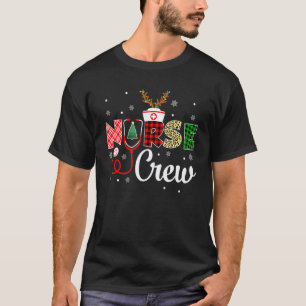 Weihnachts-Krankenschwester-Crew-Team Weihnachts-K T-Shirt