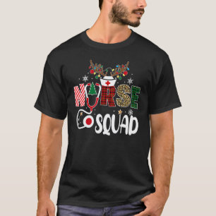 Weihnachts-Krankenschwester-Crew-Team Weihnachts-P T-Shirt