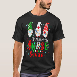 Weihnachts-Krankenschwester-Trupp Weihnachts-Gnom T-Shirt