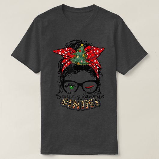 Weihnachts-Krankenschwester Zahnarzt Santas Liebli T-Shirt (Design vorne)