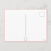 Weihnachts-Kranz-Foto Personalisierter Urlaub Feiertagspostkarte (Rückseite)