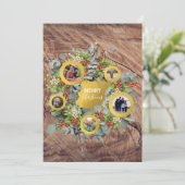 Weihnachts-Kranz-Fotocollage Weihnachtskarte Einladung (Stehend Vorderseite)