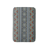 Weihnachts-Kraut Nordic Style Muster Badematte (Vorderseite Vertikal)