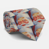 Weihnachts-Krawatte des Weihnachtsmannes Krawatte (Gerollt)