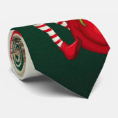 Weihnachts-Krawatte, Elf Krawatte (Gerollt)