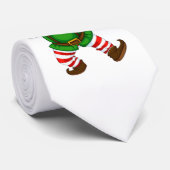 Weihnachts-Krawatte, Elf Krawatte (Gerollt)