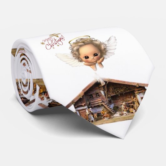 Weihnachts-Krawatte, Jesus Christus Krawatte (Gerollt)