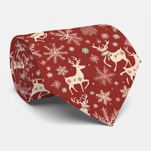 Weihnachts-Krawatte Krawatte (Gerollt)