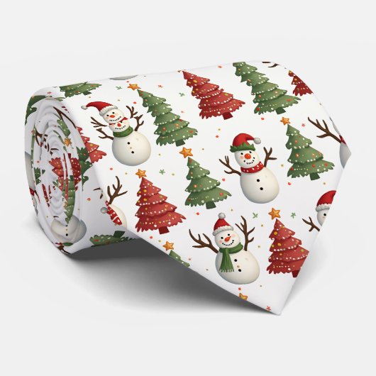 Weihnachts-Krawatte Krawatte (Gerollt)