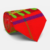 Weihnachts-Krawatte Krawatte (Gerollt)