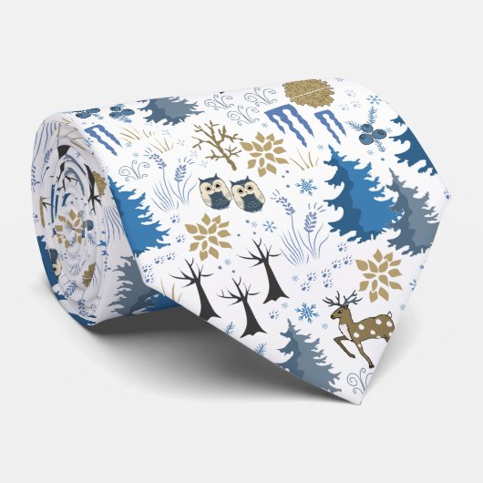 Weihnachts-Krawatte Krawatte (Gerollt)