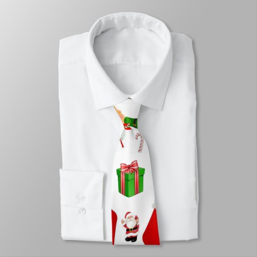 Weihnachts-Krawatte Krawatte (Gebunden)