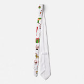 Weihnachts-Krawatte Krawatte (Rückseite)