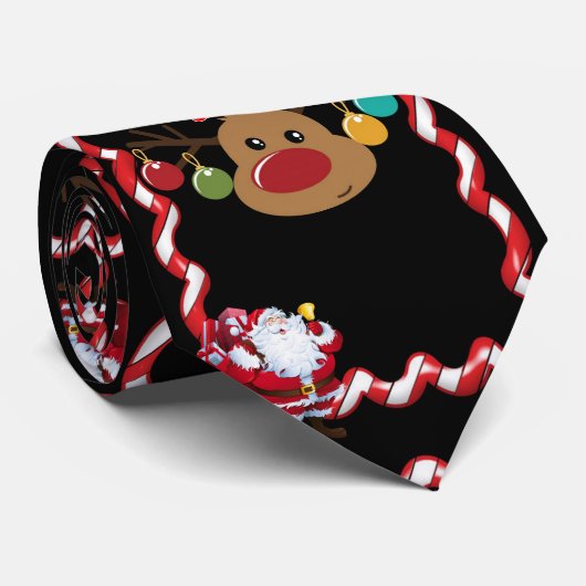 Weihnachts-Krawatte Krawatte (Gerollt)