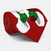 Weihnachts-Krawatte Niedlich Weihnachtszeit Neckti Krawatte (Gerollt)