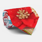 Weihnachts-Krawatte, Pinguin Krawatte (Gerollt)