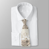 Weihnachts-Krawatte, Schneemann Krawatte (Gebunden)