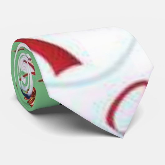 Weihnachts-Krawatte, Schneemann Krawatte (Gerollt)