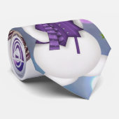 Weihnachts-Krawatte, Schneemann Krawatte (Gerollt)