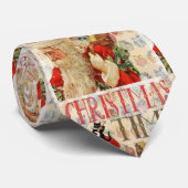 Weihnachts-Krawatte, Vintag Krawatte (Gerollt)