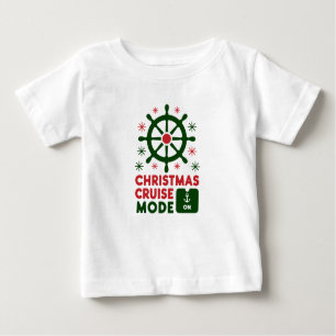 Weihnachts-Kreuzfahrt auf dem Schiff Weihnachten 2 Baby T-shirt