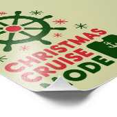 Weihnachts-Kreuzfahrt auf dem Schiff Weihnachten 2 Fotodruck (Ecke)
