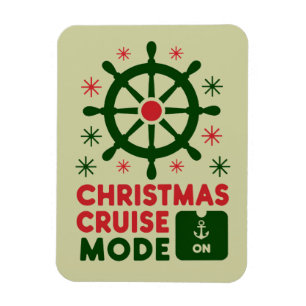 Weihnachts-Kreuzfahrt auf dem Schiff Weihnachten 2 Magnet