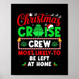 Weihnachts-Kreuzfahrt-Crew, die am wahrscheinlichs Poster