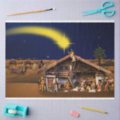 Weihnachts-Krippe 2 Dekoupage Tissue Paper Seidenpapier (Basteln)