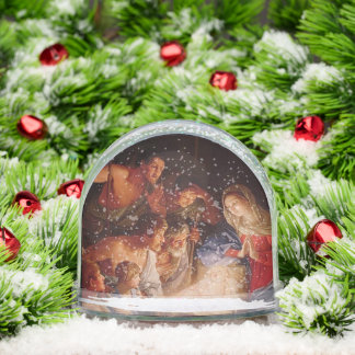 Weihnachts-Krippe Art Snow Globe Schneekugeln