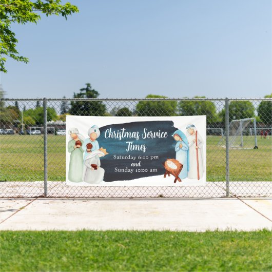 Weihnachts-Krippe Banner (Insitu)