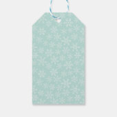 Weihnachts-Krippe Jesus in der Wanger-Szene Geschenkanhänger (Rückseite)