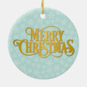 Weihnachts-Krippe Jesus in der Wanger-Szene Keramik Ornament (Hinten)